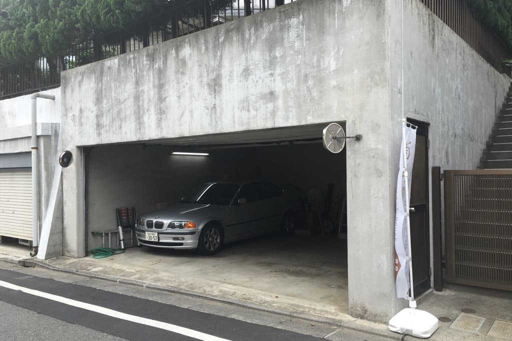 池尻セレクトハウスの駐車場