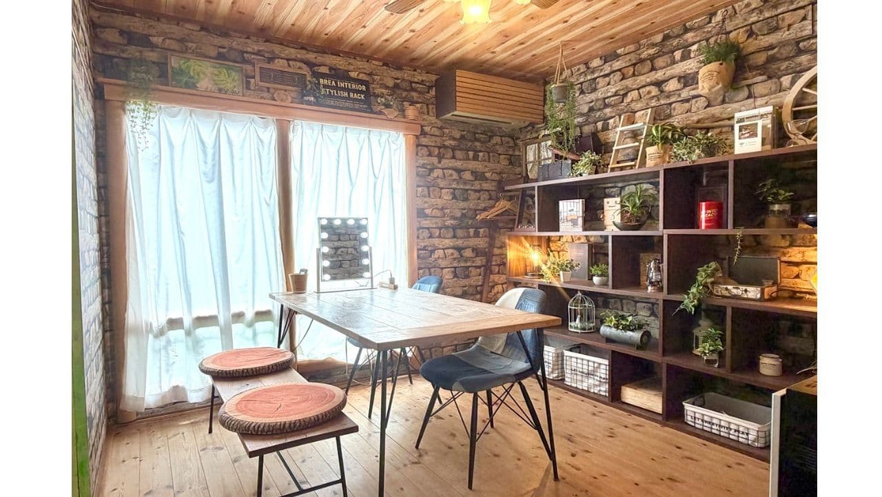 池尻セレクトハウス,ログハウス風の空間