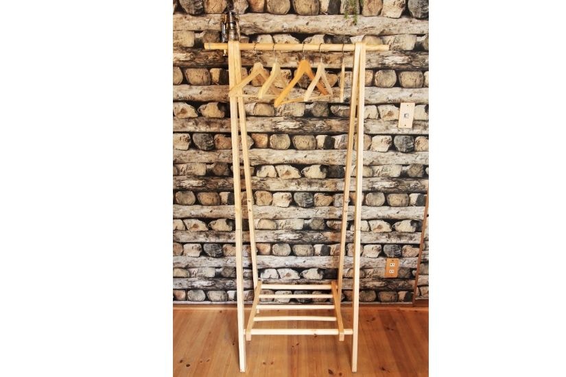 ハンガーラックの写真